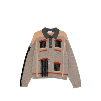 J.W.Anderson House Graphic Knitted Sweater