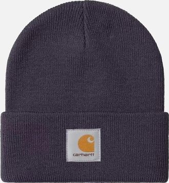 Carhartt Work in Progress Mens Carhartt WIP Short Watch Beanie Hat Lokers - Black - Size: ONE size
