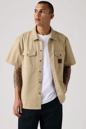 Levi's Worker Shirt - Men - XL - Beige / Undyed Ecru Greige