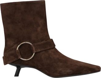 HUGO BOSS Stivaletti in Camoscio - - Shoes - Donna - Marrone - 39 EU