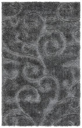 Safavieh Alfombra de polipropileno gris, 122 x 183 cm