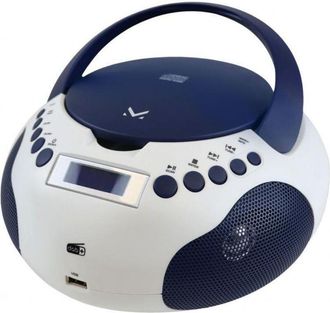 Majestic New Majestic Ah 265 Dab Wb Digital Dab, Dab+, Fm, Pll Azul, Blanco Reproducci&oacute;n Mp3