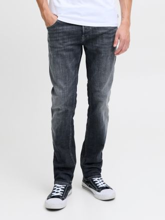 Jack & Jones Slim-fit-Jeans JACK & JONES JJIGLENN JJCOLE AM 48X 50SPS, Herren, Gr. 31, L&auml;nge 34, blau (blau, denim), Denim/Jeans, Obermaterial: 85% Baumwolle, 13% 