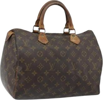 Louis Vuitton Pre-owned Handbags, female, Brown, Size: ONE SIZE Pre-owned Monogram Canvas Hand Bag
