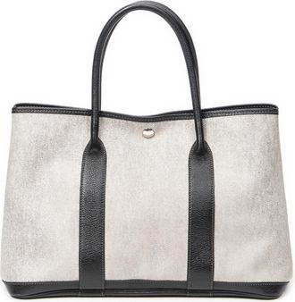 Herm&egrave;s Pre-owned Womens Garden Party PM Shoulder Bag - Grey - One Size