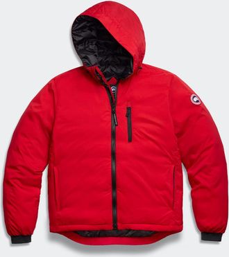 Canada Goose Manteau &agrave; capuchon Lodge (Hommes, Atlantic Nvy, TTG)