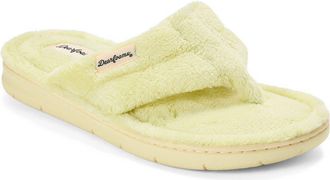 Dearfoams Wrenley Terry Thong Flip Flop Slipper in Daiquiri at Nordstrom, Size X-Large
