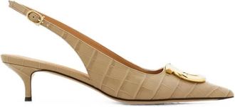 Ferragamo Mujer, Zapatos, Beige, Talla: 39 1/2 EU