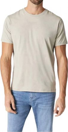 Mavi Natural Dyed Tee In Silver Lining
