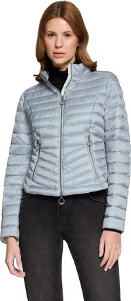 Gil Bret Steppjacke GIL BRET, Damen, Gr. 38, ashley blau, Steppware, Obermaterial: 100% Polyamid, unifarben, regular fit normal, Jacken Steppjacke, mit Stehkra