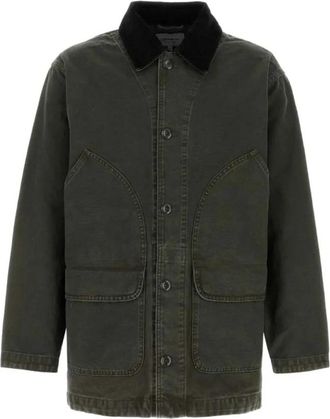 Carhartt Work in Progress Prescott Coat - Heren - Zomerjassen - Groen - L - Katoen - Jassen