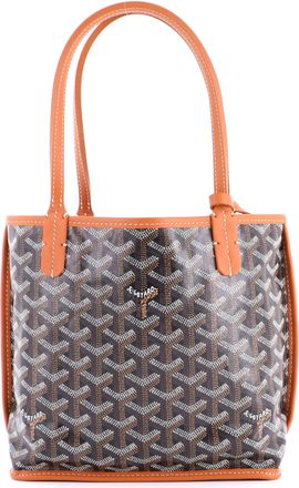 Goyard Anjou Reversible Tote Coated Canvas Mini
