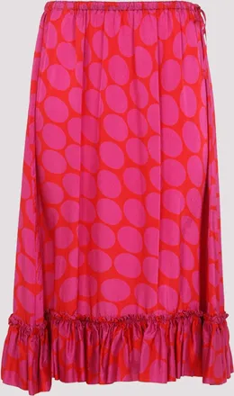 Dries Van Noten Samila midi-rok