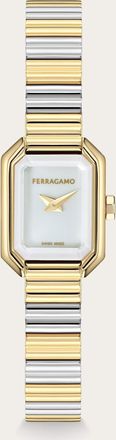 Ferragamo Women Ferragamo Crystal Petite watch Gold
