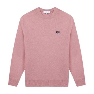 Maison Labiche Grand Cerf Pullover - Heren - Truien - Roze - Maat: M Wol