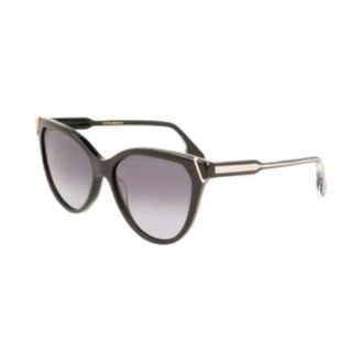 Victoria Beckham Accessoires, Dames, Zwart, ONE Size, Cat-Eye Zonnebril