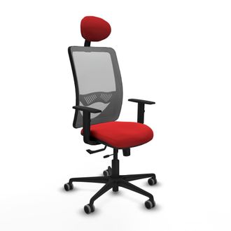 Piqueras y Crespo Silla De Oficina Piqueras Y Crespo Zulema Negro Espuma Alta Densidad