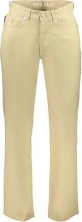 North Sails Stretch Dobby 5-Pocket Broek - Heren - Straight fit broeken - Beige - 2XL - Katoen - Broeken
