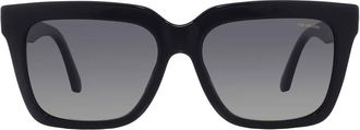 Versace Polarized Grey Square Ladies Sunglasses VE4498 GB1/T3 55