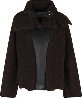 Sportmax Filtro Jacket - Dames - Jassen - Bruin - XS - Polyester - Jassen
