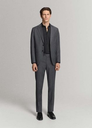Mango Camicia completo slim-fit cotone popeline nero - Uomo - XXL - MANGO MAN