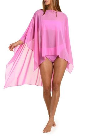 Sunshine 79 Maximal Mesh Cover-Up Top in Blush at Nordstrom, Size X-Small