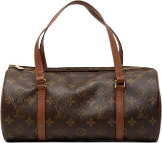 Louis Vuitton Pre-owned Papillon 30 - Dames - Vintage Handtas - Bruin - ONE Size - Vintage