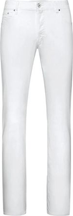 Jacob Cohen Slim-fit Jeans - Heren - Slim Fit Jeans - Wit - W31 - Katoen - Jeans