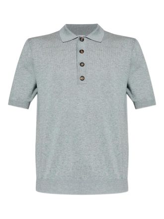 Eleventy buttoned polo shirt - Grey