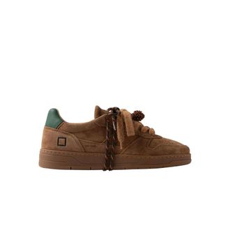 D.A.T.E. Court 2.0 Suede Cuoio - - Shoes - Uomo - Marrone - 43 EU