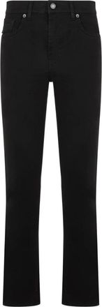 Moschino Slim fit Broek - Heren - Slim Fit Jeans - Zwart - XS - Katoen - Jeans