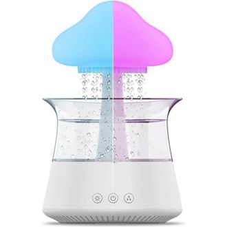 OEM Humidificador Rain Cloud Pro - Humidificador Rain Cloud - Humidificador Raindrop - M&aacute;quina De Ruido Blanco - Ayuda Para Dormir - Difusor De Aromas - L
