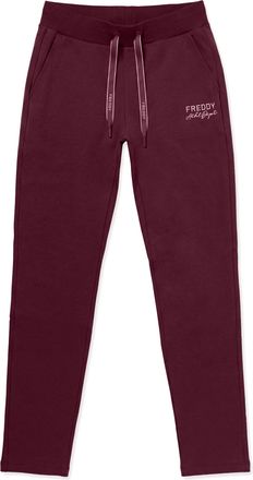 Freddy Pantaloni Sportivi Donna in Felpa, Regular Fit, Fondo Dritto