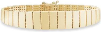 Lana Jewelry 14K Gold Graduating Flash Tile Bracelet in Yellow at Nordstrom, Size 7