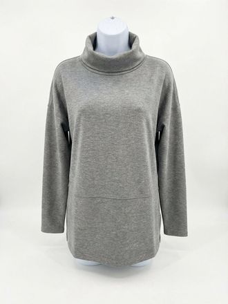 Spanx Airessentials Turtleneck Tunic In Mid Grey Heather