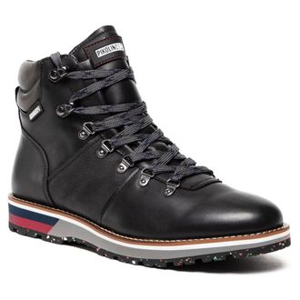 Pikolinos Pirineos Leather Mens Boots - UK 7-7.5 - US 8 Men - EU 41 - Black - Size:UK 7-7.5