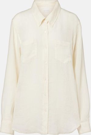 Dries Van Noten Oversized ramie shirt