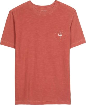 Osklen Rough Waterman T-shirt - men - Certified Cotton - GG - Orange