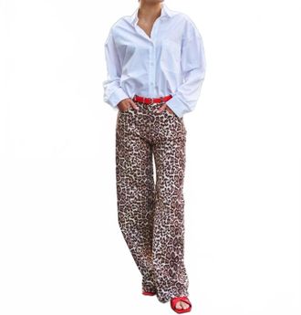 Esqualo Cool Relaxed Trouser In Panther