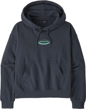 Patagonia 95 Oval Logo Daily Hoody Hoodie f&uuml;r Damen | blau