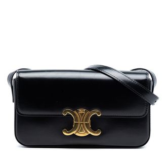 Celine Pre-owned Celine Shiny Calfskin Claude Shoulder Bag Ladies P66KMFRUMD9Z4NGK