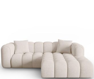 CXL by Christian Lacroix 3-Sitzer Designer Ecksofa Clotilde mit Eckteil rechts - Strukturstoff