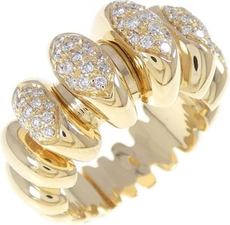 Bulgari Yellow Gold Yellow Gold (18K) Band Ring (Pre-Owned)