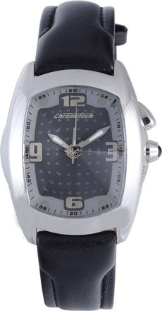 Chronotech Mens Black Band Watch - One Size