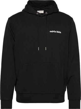 Calvin Klein Heren Relaxed Fit Hoodie (Zwart)