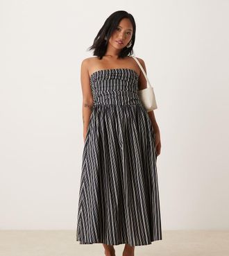 Nobody's Child Felicity - Vestito midi blu a righe