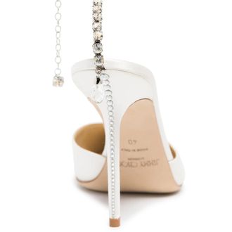 Jimmy Choo London Saeda Embellished Heeled Pumps