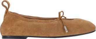 Alohas Brown Rosalind Suede Flats