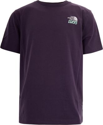 The North Face Dark Purple Printed T-Shirt