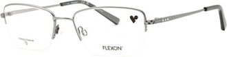 Flexon W3043 038 Satin Light Gunmetal 54mm